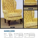 The Classic Queen Anne High Seat Sofa Suite